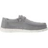 imageHey Dude Mens Wally Stretch  Mens Loafers  Mens Slip On Shoes  Comfortable ampamp LightWeightIron Grey