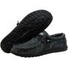 imageHey Dude Mens Wally Stretch  Mens Loafers  Mens Slip On Shoes  Comfortable ampamp LightWeightLinen Iron
