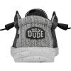 imageHey Dude Mens Wally Stretch  Mens Loafers  Mens Slip On Shoes  Comfortable ampamp LightWeightMeteorite