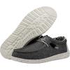 imageHey Dude Mens Wally Stretch  Mens Loafers  Mens Slip On Shoes  Comfortable ampamp LightWeightOpal Black