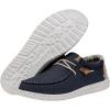 imageHey Dude Mens Wally Stretch  Mens Loafers  Mens Slip On Shoes  Comfortable ampamp LightWeightOrion Blue