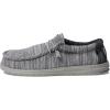 imageHey Dude Mens Wally Stretch  Mens Loafers  Mens Slip On Shoes  Comfortable ampamp LightWeightPlatinum Mix