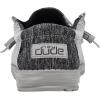 imageHey Dude Mens Wally Stretch  Mens Loafers  Mens Slip On Shoes  Comfortable ampamp LightWeightPlatinum Mix Fleece