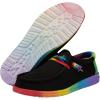 imageHey Dude Mens Wally Stretch  Mens Loafers  Mens Slip On Shoes  Comfortable ampamp LightWeightPride