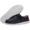 imageHey Dude Mens Wally Stretch  Mens Loafers  Mens Slip On Shoes  Comfortable ampamp LightWeightRed Black