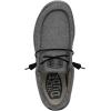 imageHey Dude Mens Wally Stretch  Mens Loafers  Mens Slip On Shoes  Comfortable ampamp LightWeightSteel