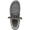 imageHey Dude Mens Wally Stretch  Mens Loafers  Mens Slip On Shoes  Comfortable ampamp LightWeightStone White
