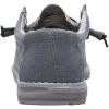 imageHey Dude Mens Wally Stretch  Mens Loafers  Mens Slip On Shoes  Comfortable ampamp LightWeightStretch Carbon