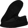 imageHey Dude Wally Stretch Canvas  Mens Shoes  Men Slipon Loafers  Comfortable ampamp LightweightBlackBlack