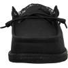 imageHey Dude Wally Stretch Canvas  Mens Shoes  Men Slipon Loafers  Comfortable ampamp LightweightBlackBlack