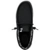 imageHey Dude Wally Stretch Canvas  Mens Shoes  Men Slipon Loafers  Comfortable ampamp LightweightBlackWhite