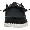 imageHey Dude Wally Stretch Canvas  Mens Shoes  Men Slipon Loafers  Comfortable ampamp LightweightBlackWhite