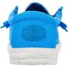 imageHey Dude Wally Stretch Canvas  Mens Shoes  Men Slipon Loafers  Comfortable ampamp LightweightBlue