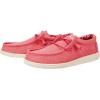 imageHey Dude Wally Stretch Canvas  Mens Shoes  Men Slipon Loafers  Comfortable ampamp LightweightKaranda Red