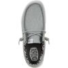 imageHey Dude Wally Stretch Canvas  Mens Shoes  Men Slipon Loafers  Comfortable ampamp LightweightLight Grey