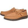 imageHey Dude Wally Stretch Canvas  Mens Shoes  Men Slipon Loafers  Comfortable ampamp LightweightNut