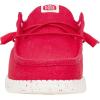 imageHey Dude Wally Stretch Canvas  Mens Shoes  Men Slipon Loafers  Comfortable ampamp LightweightSavvy Red