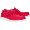 imageHey Dude Wally Stretch Canvas  Mens Shoes  Men Slipon Loafers  Comfortable ampamp LightweightSavvy Red