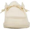 imageHey Dude Wally Stretch Canvas  Mens Shoes  Men Slipon Loafers  Comfortable ampamp LightweightStone White