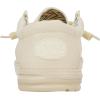 imageHey Dude Wally Stretch Canvas  Mens Shoes  Men Slipon Loafers  Comfortable ampamp LightweightStone White