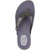 imageHey Dude Womens Christi Flip Classic  Womens Shoes  Women Slipon Sandals  Comfortable ampamp LightWeightBlack Shimmer