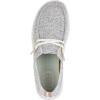 imageHey Dude Womens Wendy Halo Knit  Womens Shoes  Womens Slip On Loafers  Comfortable ampamp LightWeightLight Grey