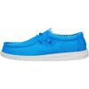 imageHey Dude Wally Stretch Canvas  Mens Shoes  Men Slipon Loafers  Comfortable ampamp LightweightBlue
