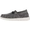 imageHey Dude Womens Wendy Halo Knit  Womens Shoes  Womens Slip On Loafers  Comfortable ampamp LightWeightCharcoal