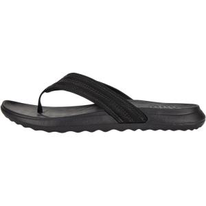 imageHey Dude Mens Myers Flip Classic BlackBlack  Mens Shoes  Men Slipon Sandals  Comfortable ampamp LightWeightBlackBlack