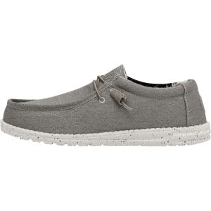 imageHey Dude Mens Wally Stretch  Mens Loafers  Mens Slip On Shoes  Comfortable ampamp LightWeightBeige