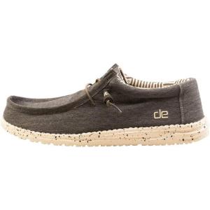 imageHey Dude Mens Wally Stretch  Mens Loafers  Mens Slip On Shoes  Comfortable ampamp LightWeightSage