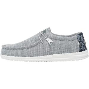 imageHey Dude Mens Wally Stretch  Mens Loafers  Mens Slip On Shoes  Comfortable ampamp LightWeightStreet Digi Camo