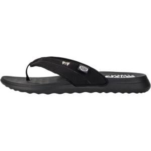 imageHey Dude Womens Christi Flip Classic  Womens Shoes  Women Slipon Sandals  Comfortable ampamp LightWeightBlack