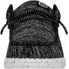imageHey Dude Boys Wally Linen ShoesBlackWhite