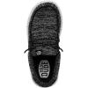imageHey Dude Boys Wally Linen ShoesBlackWhite