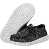 imageHey Dude Boys Wally Linen ShoesBlackWhite