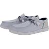 imageHey Dude Mens Wally Funk Open Mesh  Mens Shoes  Men Slipon Loafers  Comfortable ampamp LightWeightWhiteWhite