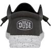 imageHey Dude Mens Wally Slub Moc Toe ShoesDark Grey