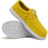 imageHey Dude Mens Wally Slub Moc Toe ShoesEmpire Yellow