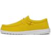 imageHey Dude Mens Wally Slub Moc Toe ShoesEmpire Yellow