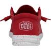 imageHey Dude Mens Wally Slub Moc Toe ShoesRed