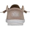 imageHey Dude Mens Wally Slub Moc Toe ShoesTan
