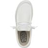 imageHey Dude Mens Wally Slub Moc Toe ShoesWhite