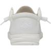 imageHey Dude Mens Wally Slub Moc Toe ShoesWhite