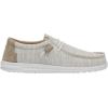 imageHey Dude Wally Ascend Woven SlipOn Casual ShoesIvory Coast