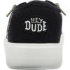 imageHey Dude Womens Cody Heathered Knit Mesh  Womens Shoes  Women Slipon Sneakers  Comfortable ampamp LightWeightBlack