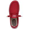 imageHey Dude Womens Moccasin Moc Toe ShoesRed