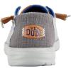 imageHey Dude Womens Wendy Chambray Boho  Womens Shoe  Womens SlipOn Shoe  Comfortable ampamp LightWeightGrey