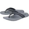 imageHey Dude Mens Myers Flip Sport Mode  Mens Shoes  Mens Slipon Sandals  Comfortable ampamp LightWeightBlackGrey