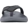 imageHey Dude Mens Myers Flip Sport Mode  Mens Shoes  Mens Slipon Sandals  Comfortable ampamp LightWeightBlackGrey